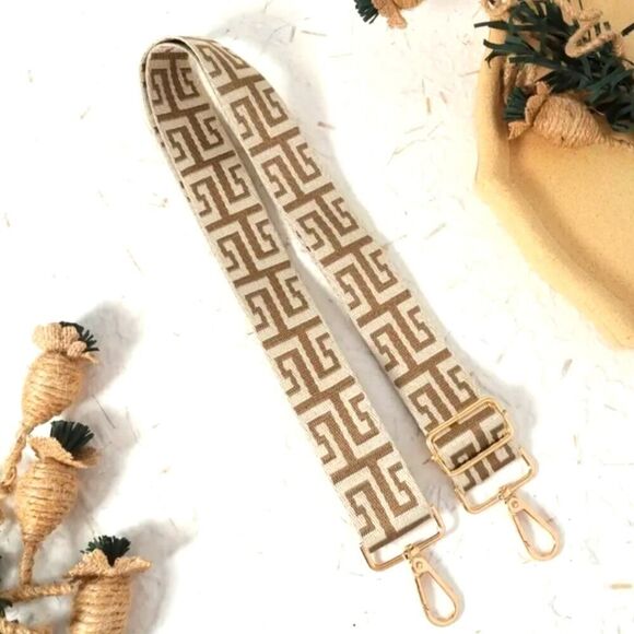 Geometric Patterned Bag Straps Replacement - Picture 11 of 12